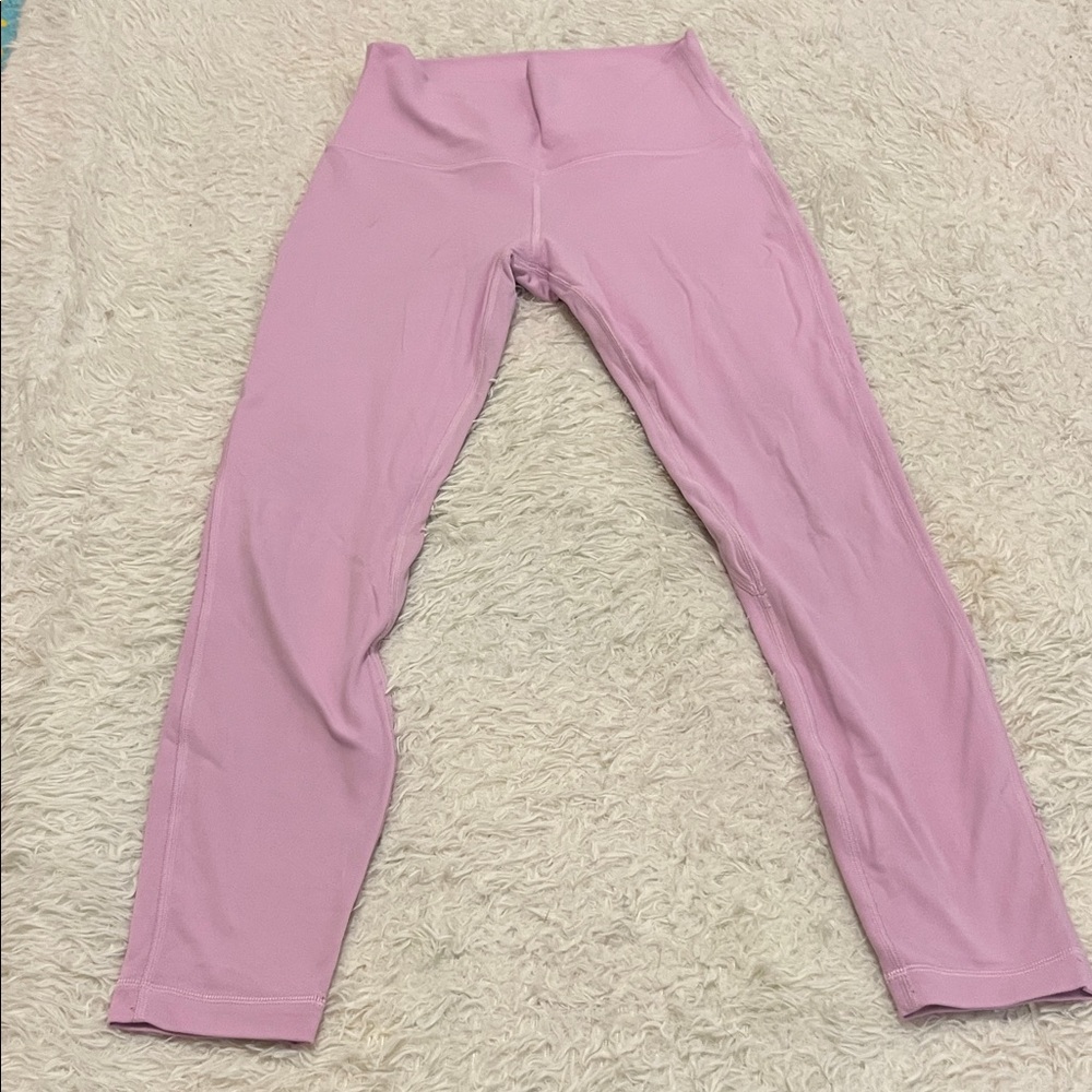 Lululemon Align High-Rise Pant 25" in Pink Peony